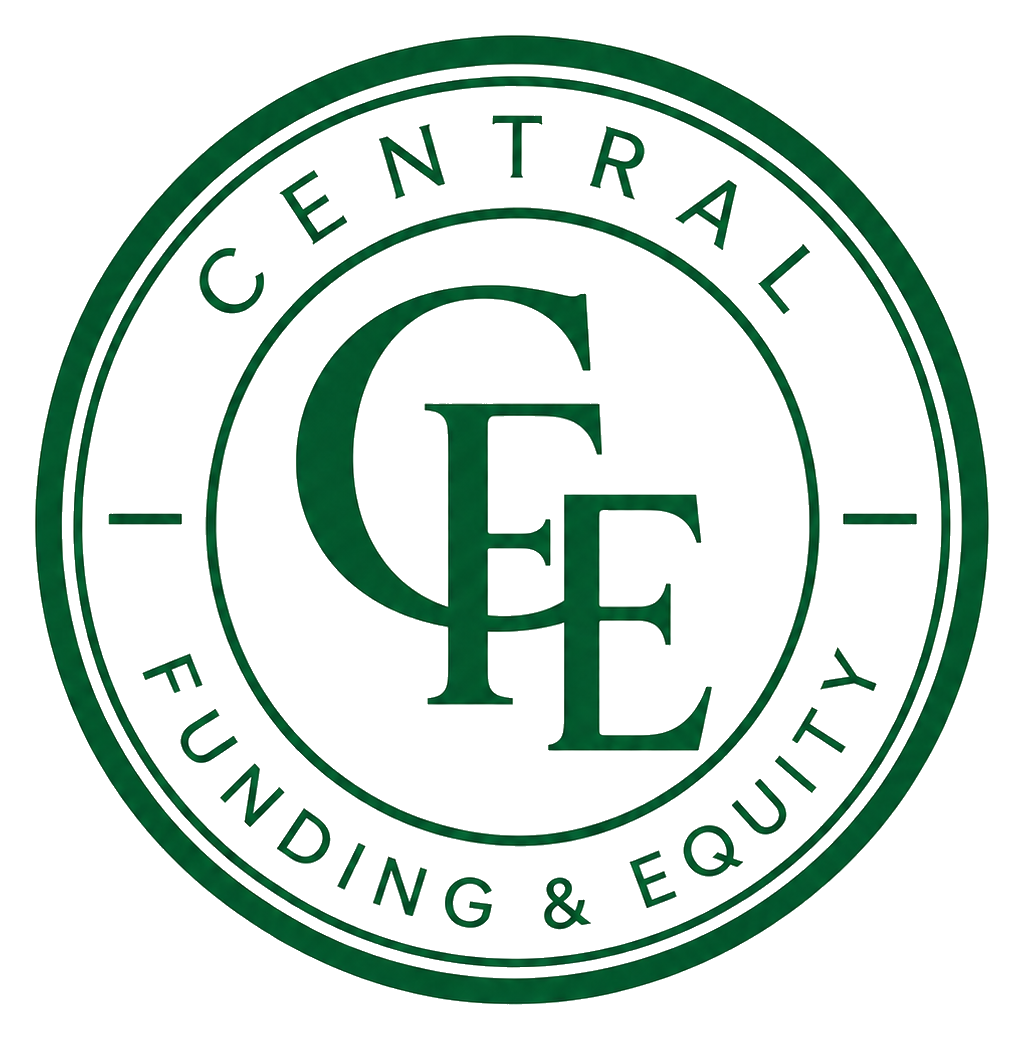 Central Funding & Equity seal logo